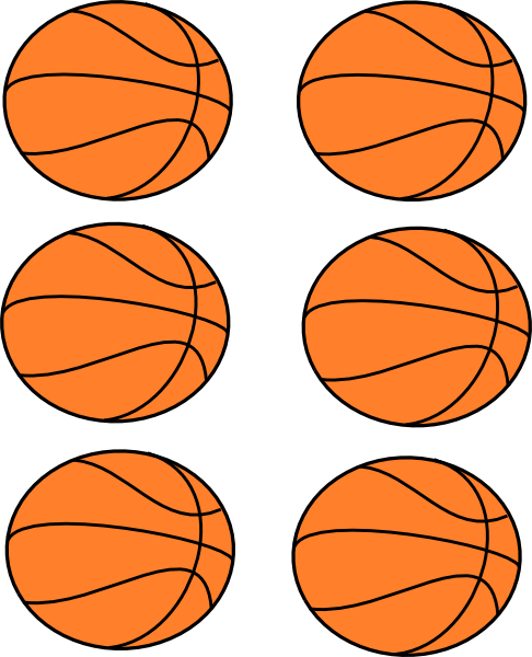 Small Basketball Clipart