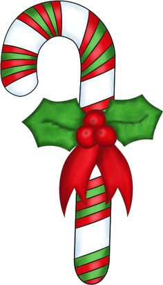Free christmas candy cane clipart