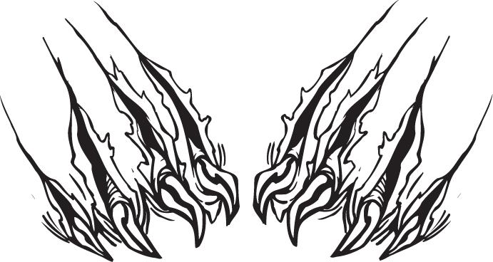 Wildcat Claw Clipart