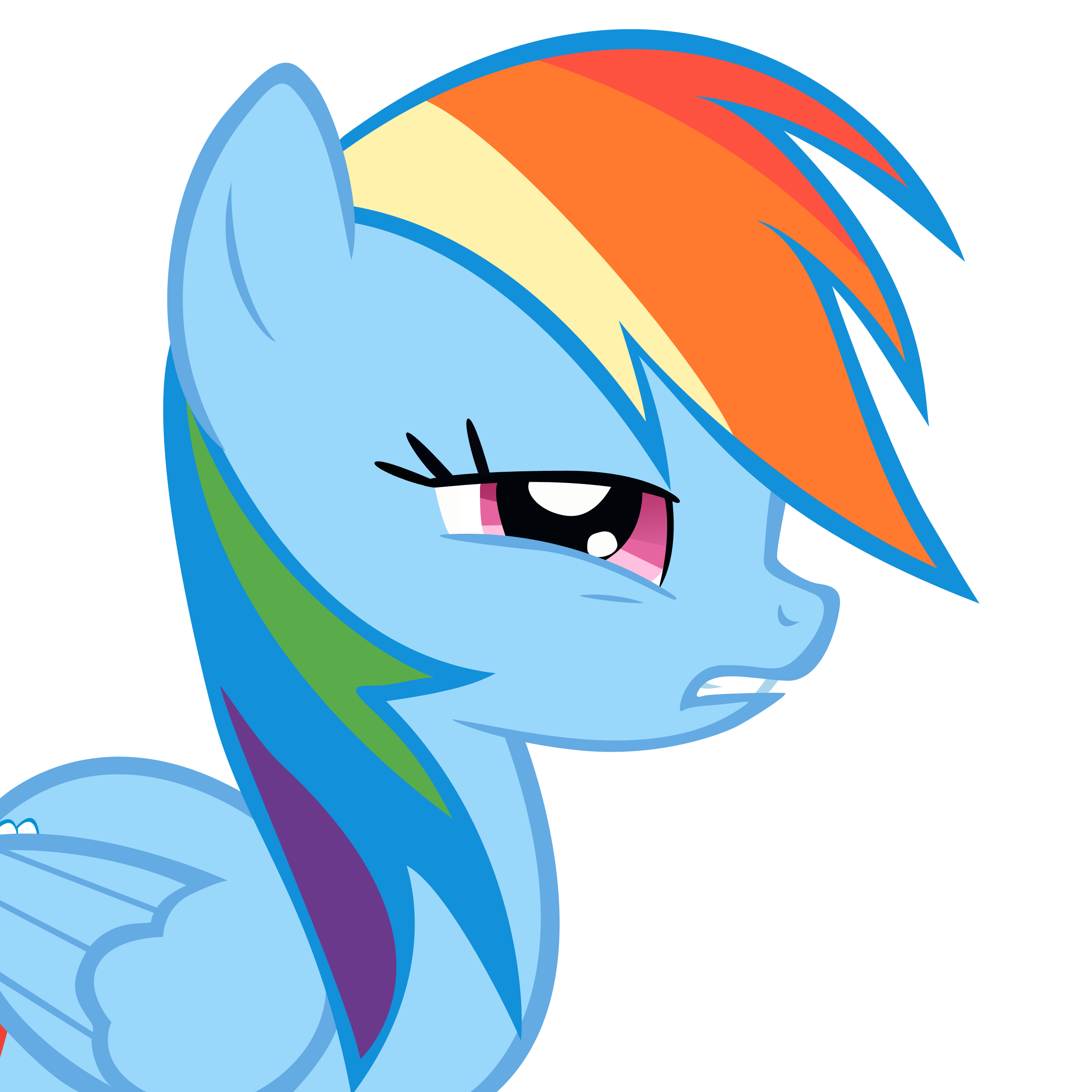 Rainbow Dash broken heart by V-D-K on DeviantArt