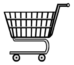 Shopping cart clip art