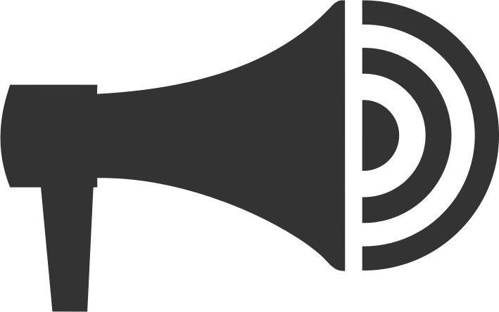 Clip art megaphone