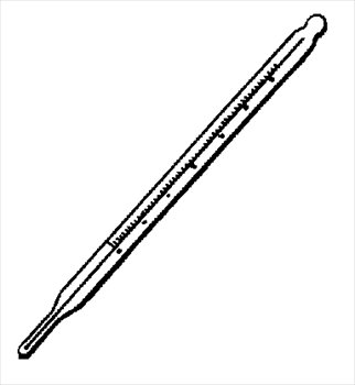 Blank Thermometer Clipart