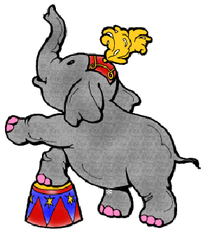 Circus Elephant Clipart - Free Clipart Images
