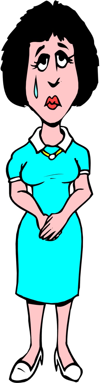 Go Back Gallery For Lady Crying Clip Art