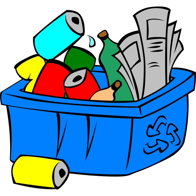 Cleaning materials clipart