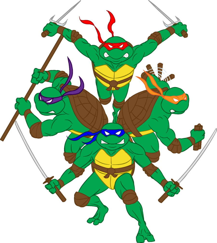 Teenage Mutant Ninja Turtles Vector Logo - ClipArt Best