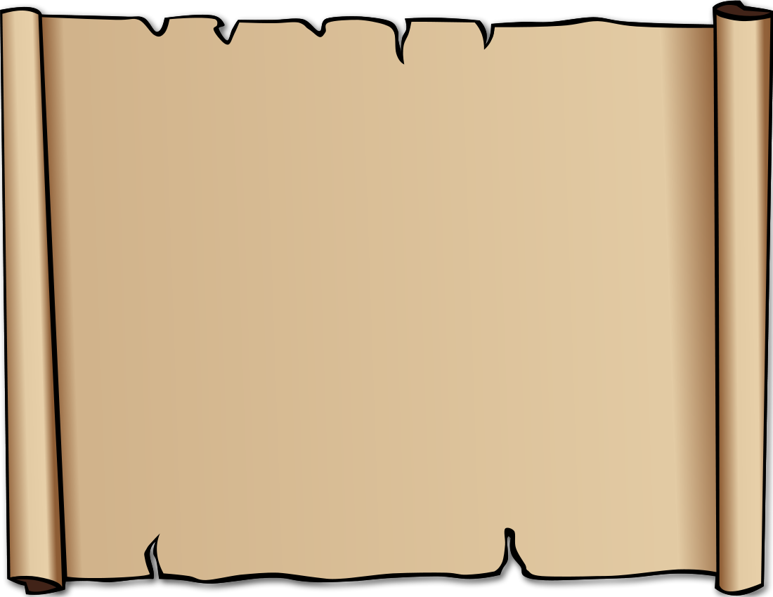 Paper Scroll Background Clipart