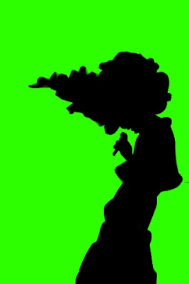 Afro Samurai Silhouette by Loki