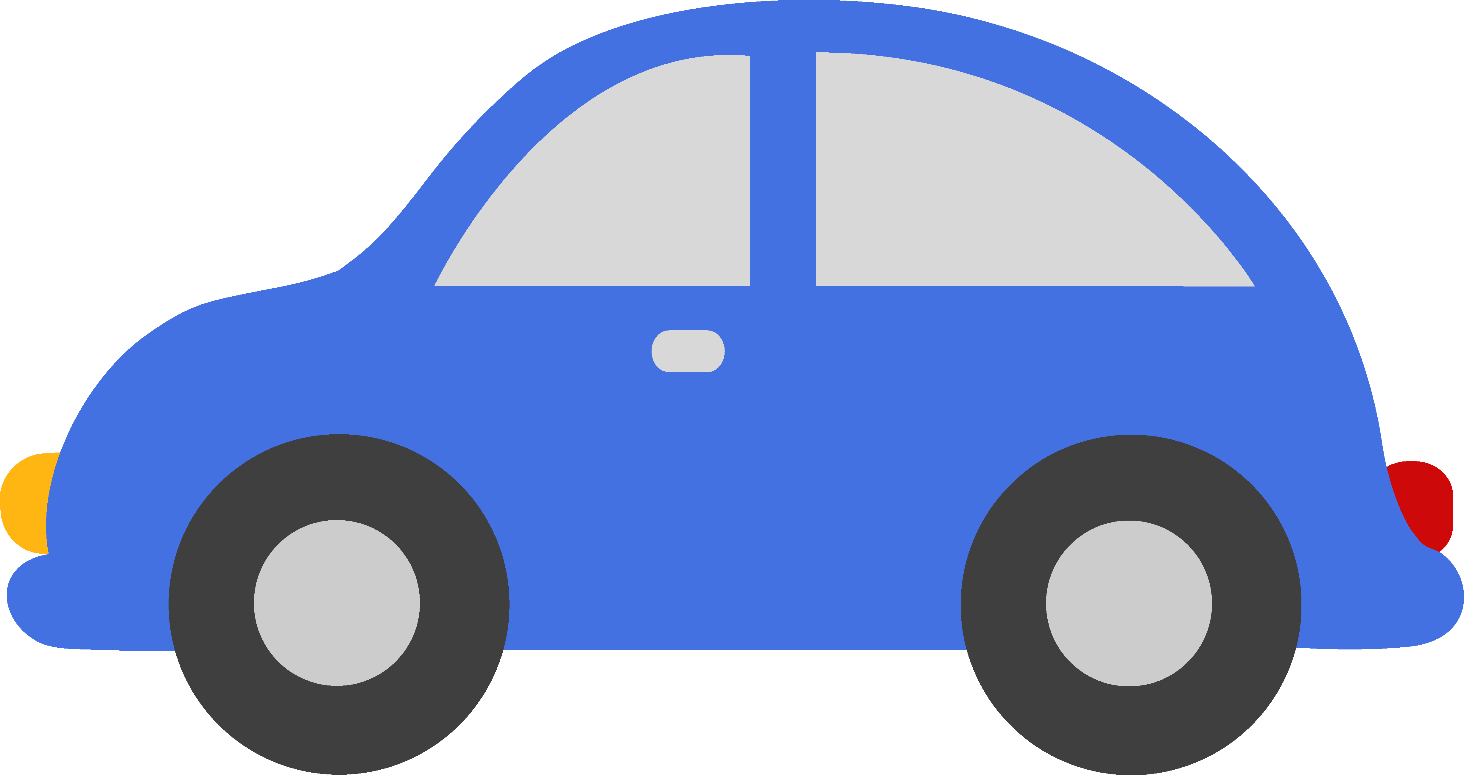 Cars blue car clipart