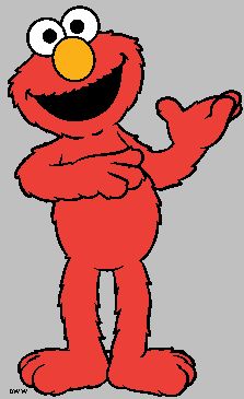 Sesame street elmo clipart