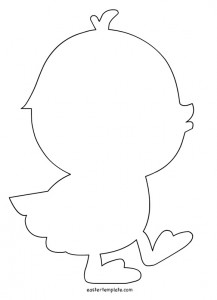 Easter Chick Template Archivi - Easter Template