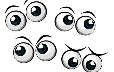 Free Clipart Cartoon Eyes