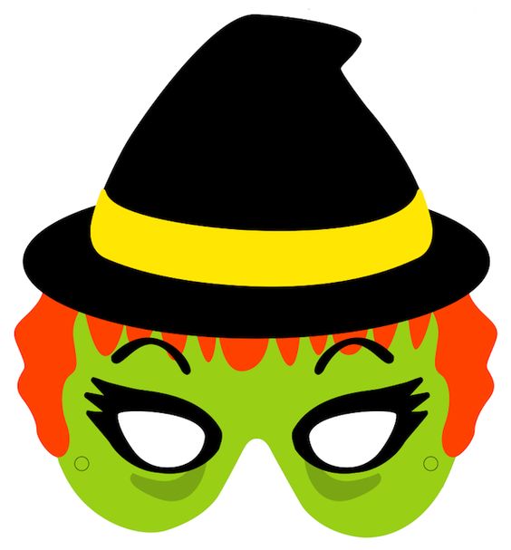 Masks, Free printable and Halloween