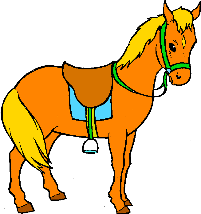 Pony Clip Art On Farm - Free Clipart Images