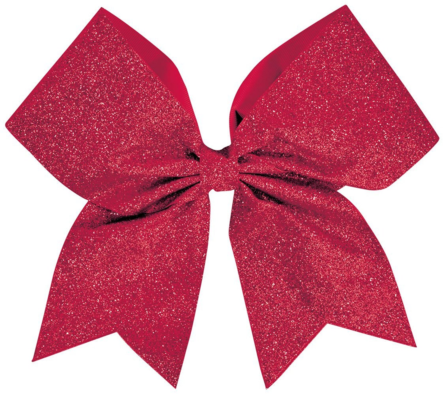 Amazon.com: Glitter Performance Hair Bow Glitter Red: Clothing