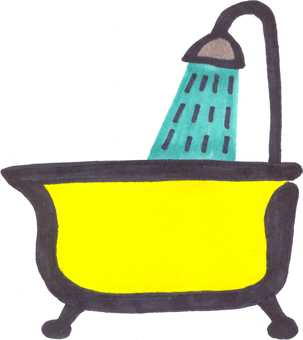 Clip Art Bath Shower Clipart
