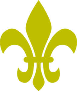 Gold Fleur De Lis clip art - vector clip art online, royalty free ...