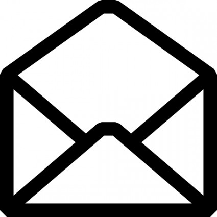 Open Envelope clip art Free vector in Open office drawing svg ...