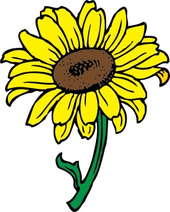 Free clip art sunflower Free vector for free download (about 26 ...