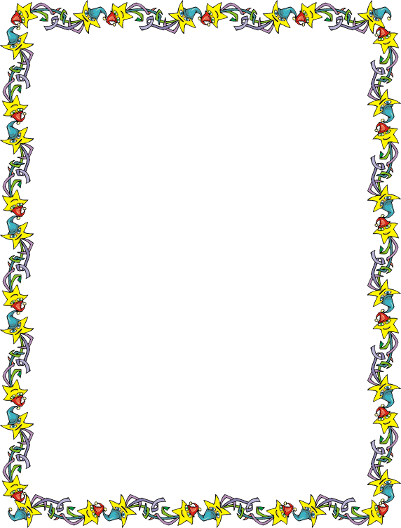 CLIP ART BORDERS: April 2010