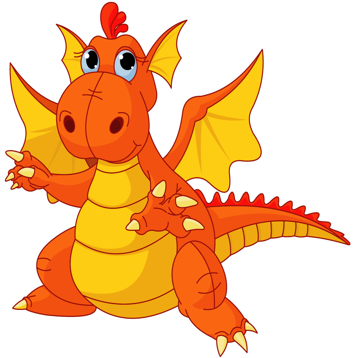 Girl Dragon Wall Stickers - Totally Movable - BUY NOW!