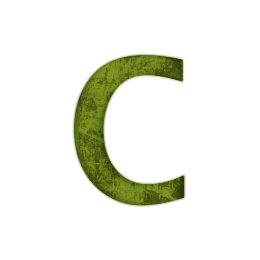Letter C Icon #071581