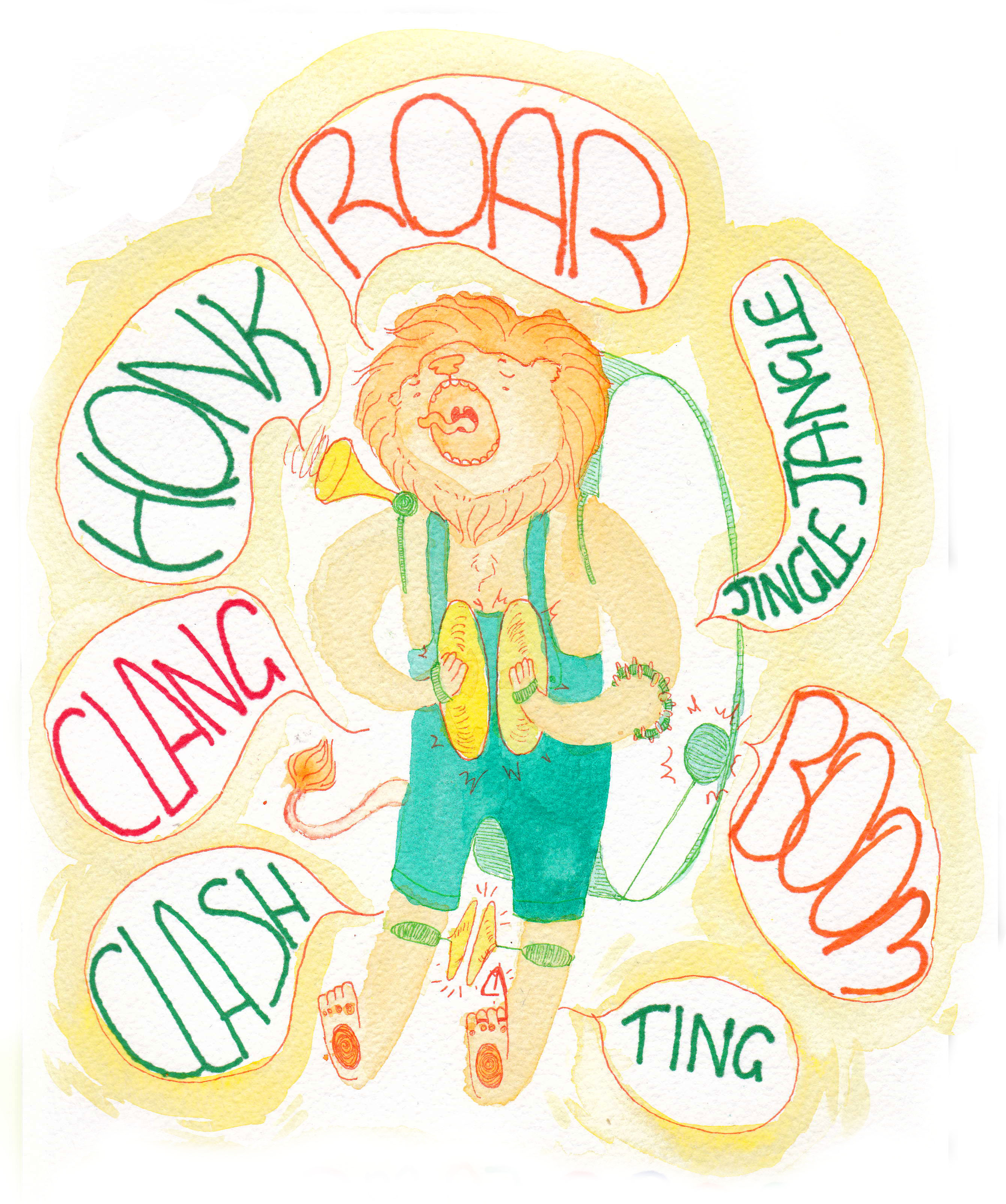 Illustration Friday: Onomatopoeia | Platypusradio