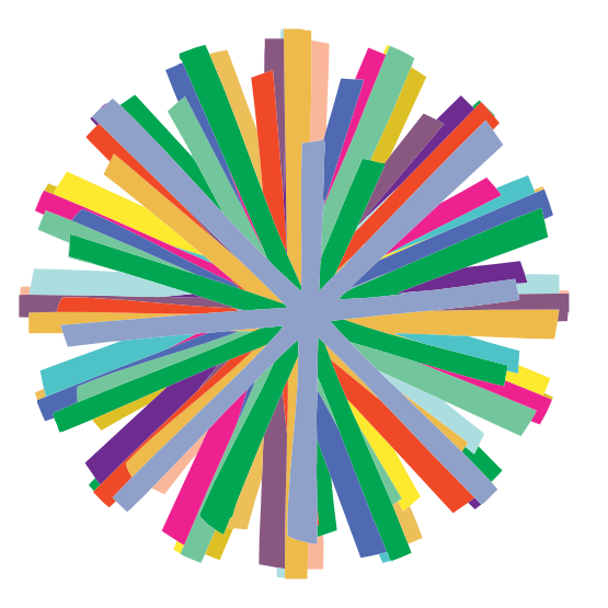 Clip Art: tikigiki abstract starburst 2 flower ...