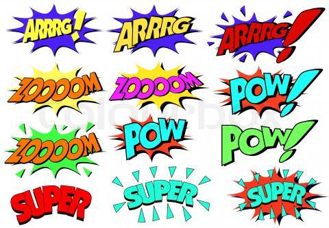 Grafiken von 'peng, pow, Comics'