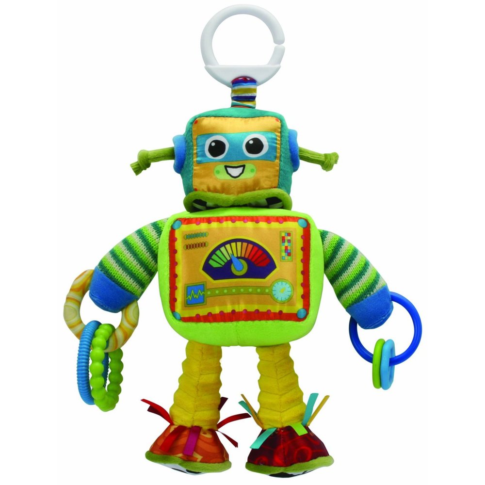 Lamaze Rainbow Stacking Rings Developmental Toy Music layers of ...