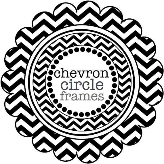 Chevron Circle Clipart