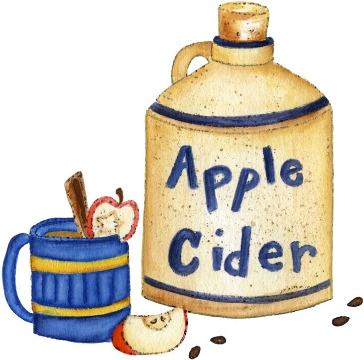 Apple cider clipart images