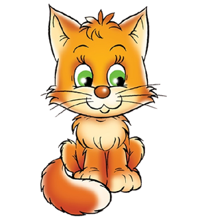 Cute cat clipart png