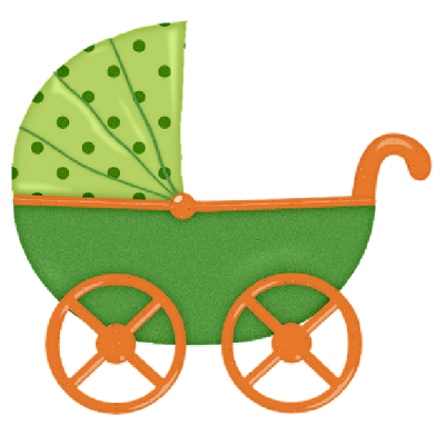 Baby Carriage - Cute Baby And Animals