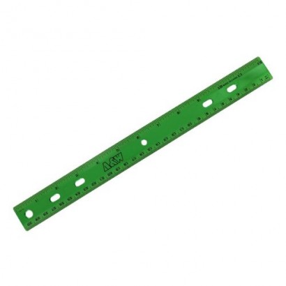 Plastic Ruler 12In, Assorted Colors | Rite Aid