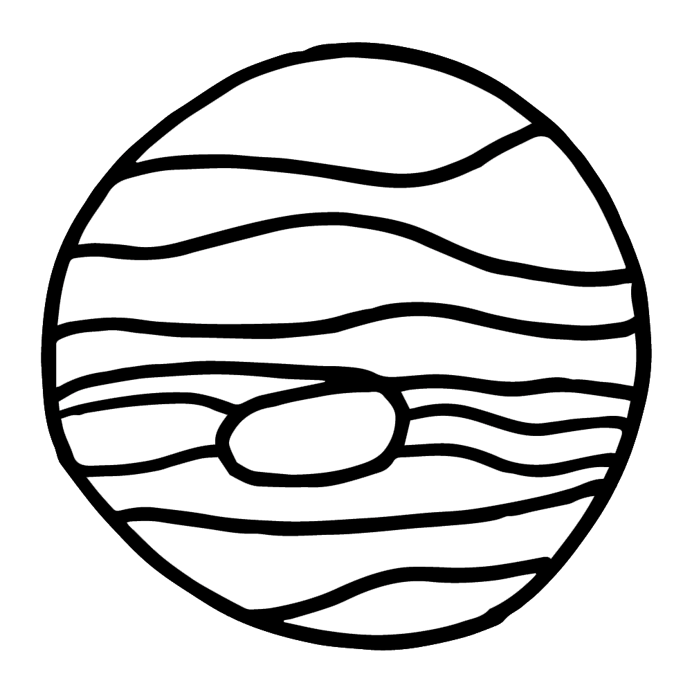 Jupiter Free Solar System Clipart -