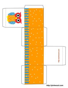 Free printable, Owl pillows and Owl box