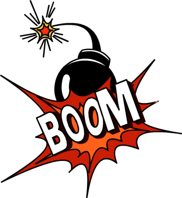 Boom Text With Shiny Bomb Free Clip Arts Online Fotor Photo Editor ...