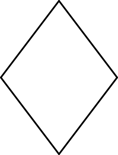 Oval outline clipart black and white