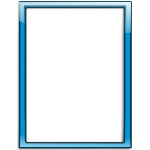 Color vertical frames clipart png