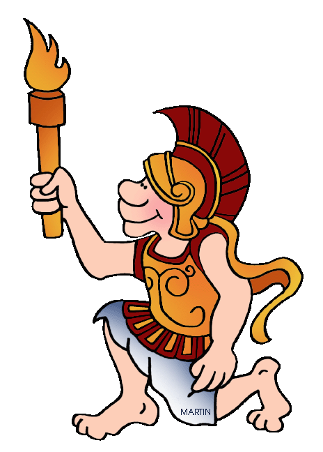 Ancient greek olympics clipart