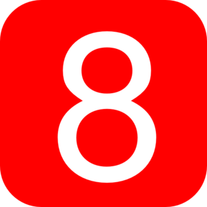 Number 8 Clipart