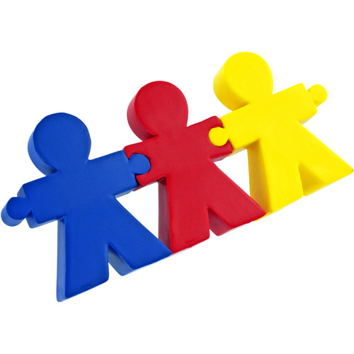 Teamwork Puzzle Set | Imprinted Stress Balls | 2.07 Ea.