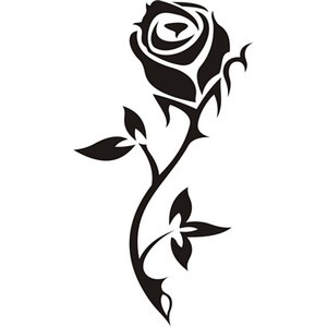 Tribal Rose Tattoos | Rose Tattoos ...