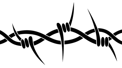 Barbed wire cross tattoo | Tattoo Collection