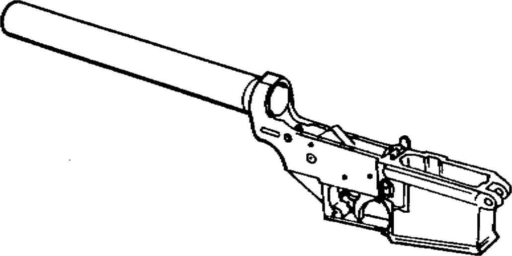 Lower Receiver And Extension AatwiBtY CONT - Rifle 5.56MM M16 and ...