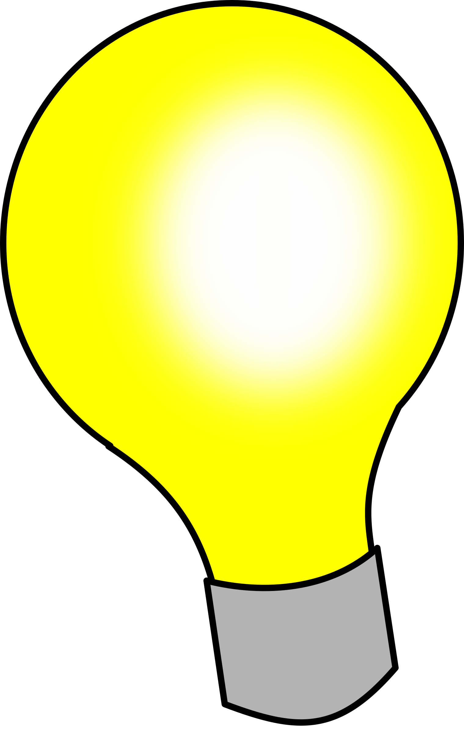 Clipart - Light bulb