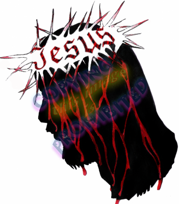 Jesus clothing -> Jesus (Crown of Thorns) Jesus t-