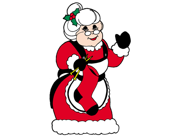 Mrs claus christmas clipart - ClipartFox